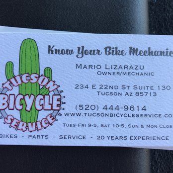 Tucson Bicycle Service - Bike Repair/Maintenance Near Me - Tucson, Arizona Tucson Bicycle Service - Bike Repair/Maintenance Near Me - Tucson, Arizona