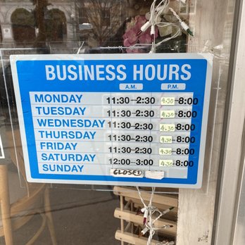 Pho Thai Express - Business hours (2019) - Vietnamese Near Me - Montpelier, Vermont