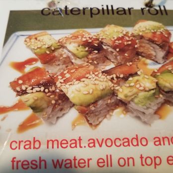 Spicy Fish - Caterpillar Roll $10 - Japanese Near Me - Pomona, California Spicy Fish - Caterpillar Roll $10 - Japanese Near Me - Pomona, California