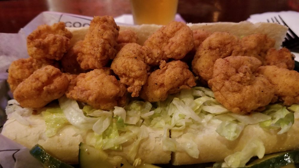 Order SHRIMP Po-BOY food online from Cooter Brown's Tavern store, New Orleans on bringmethat.com