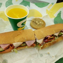 Subway - Turkey Ham, Cookie and Fanta