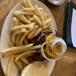 Many different burgers Many different burgers