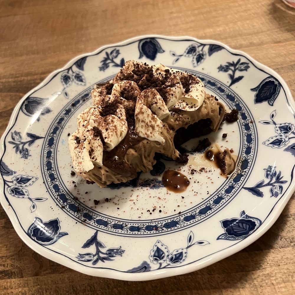 Ofena - Tiramisu (partially eaten cause I couldn't wait) - Italian Near Me - San Francisco, California