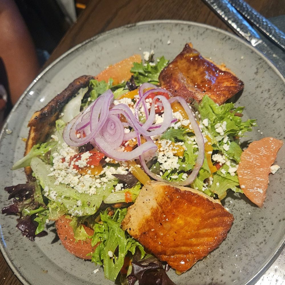 Reunion Kitchen + Drink - Citrus salmon salad - New American Near Me - Anaheim, California