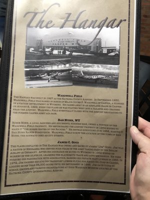Menu photo 3 The Hangar Bar And Grill Bar Nunn, WY Menu photo 3 The Hangar Bar And Grill Bar Nunn, WY
