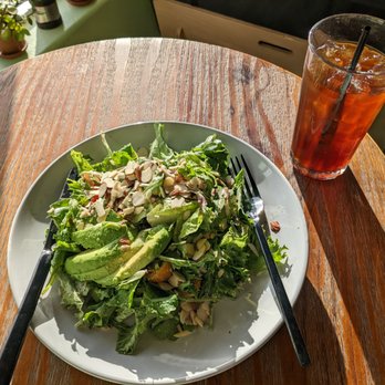 Cafe Belay - a plate of salad and a drink - Coffee Roasteries Near Me - Cañon City, Colorado Cafe Belay - a plate of salad and a drink - Coffee Roasteries Near Me - Cañon City, Colorado