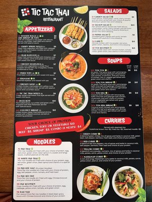 Menu photo 7 Tic Tac Thai Spring, TX