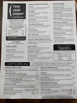 Menu photo 5 Thai Chilli Pepper Brandon, FL