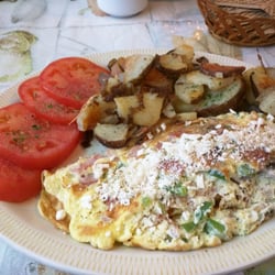 Heartland Family Restaurant - Western omelette w feta cheese!!