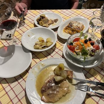 Trattoria Il Tettarello - Everything comes at once which could be better. - Pizza Near Me - Rome, RM Trattoria Il Tettarello - Everything comes at once which could be better. - Pizza Near Me - Rome, RM