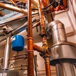 Grimes Mechanical Company - Boiler and piping installation.
