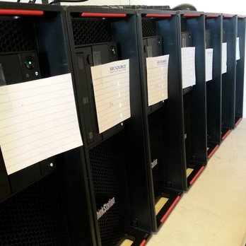 ArcSource Consulting - Lenovo ThinkStation towers configured and prepped for a client. - IT Services & Computer Repair Near Me - Albany, California
