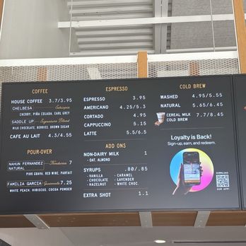 Merit Coffee - Menu 3/2026 - Coffee & Tea Near Me - Dallas, Texas