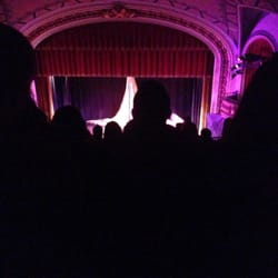 The Slutcracker: A Burlesque - The "view" of the show, you literally cannot see any part of the stage from the balcony seats... never experience this before