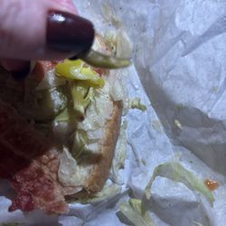 Mr. Pickles Sandwich Shop - Pepperoncini stem
