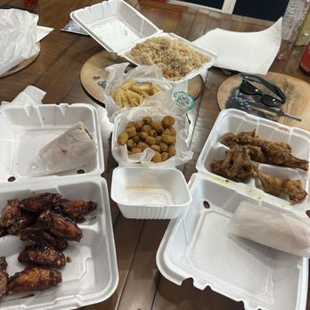J-Town Wings & Philly - Wings, fried okra, fried rice, fries - Chicken Wings Near Me - Jacksonville, Florida