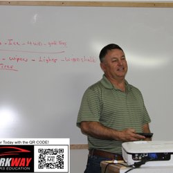 Parkway Driving School - Coach Will in class instructing