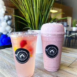 Beauty Booster and Strawberry Coconut Shake Beauty Booster and Strawberry Coconut Shake