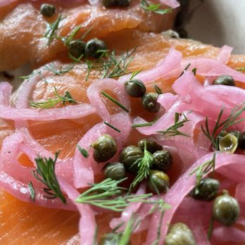 Forage Market - open faced lox bagel - Breakfast & Brunch Near Me - Portland, Maine