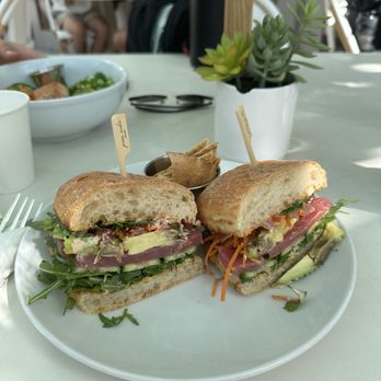 Pura Vida Miami - PONZU TUNA SANDWICH - Breakfast & Brunch Near Me - Miami Beach, Florida Pura Vida Miami - PONZU TUNA SANDWICH - Breakfast & Brunch Near Me - Miami Beach, Florida