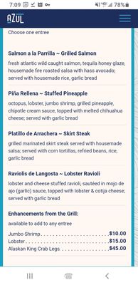 Menu photo 3 Azul Chicago, IL Menu photo 3 Azul Chicago, IL