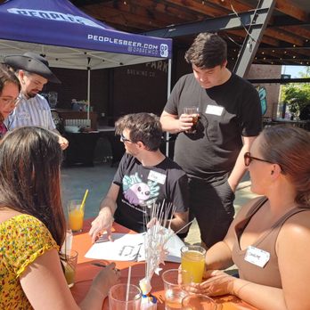 Oak Park Brewing - Office party at the OPB! - Burgers Near Me - Sacramento, California Oak Park Brewing - Office party at the OPB! - Burgers Near Me - Sacramento, California