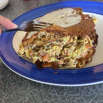 Lake Effect Diner - Stuffed Potato Pancake - Diners Near Me - Buffalo, New York Lake Effect Diner - Stuffed Potato Pancake - Diners Near Me - Buffalo, New York
