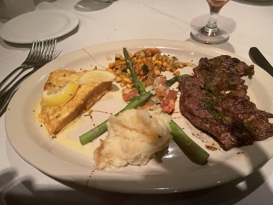 Photo of Fernando's - Sugar Land, TX, US. Sirloin and Corvina