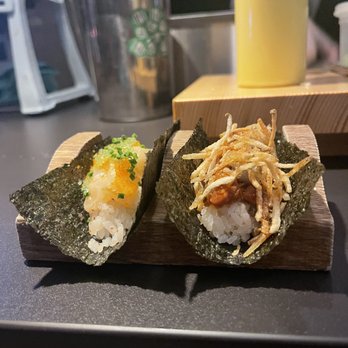Gi-Jin - Scallop and beef tartare hand rolls - Sushi Bars Near Me - Pittsburgh, Pennsylvania