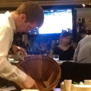 Jacobs & Co. Steakhouse - Making of the ceasar salad - Steakhouses Near Me - Toronto, Ontario