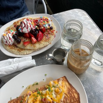 Mom's Kitchen & Bar - Bedrock Pancakes and Pancake Burrito - Bars Near Me - Astoria, New York Mom's Kitchen & Bar - Bedrock Pancakes and Pancake Burrito - Bars Near Me - Astoria, New York