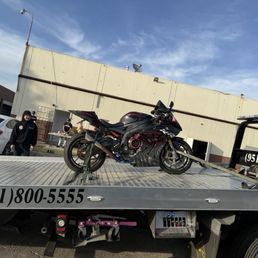 Bike towing