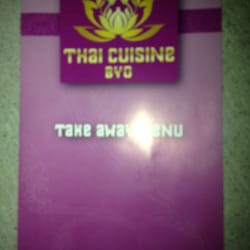Thai Cuisine - Menu