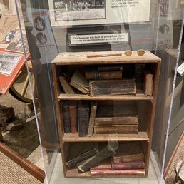 Bookshelf from the Donner Party