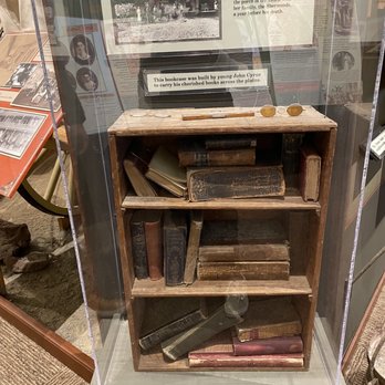 Sharpsteen Museum - Bookshelf from the Donner Party - Museums Near Me - Calistoga, California