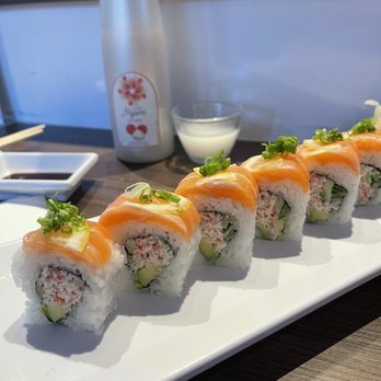Migoto - Northwest Roll Lychee Nigori Sake - Sushi Bars Near Me - Seattle, Washington Migoto - Northwest Roll Lychee Nigori Sake - Sushi Bars Near Me - Seattle, Washington