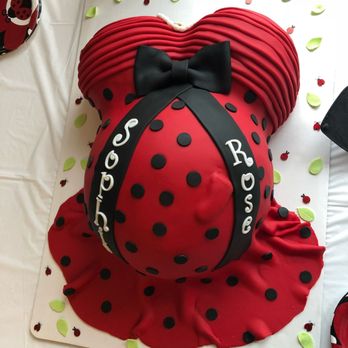 Delicate Creations - a cake shaped like a ladybug - Cupcakes Near Me