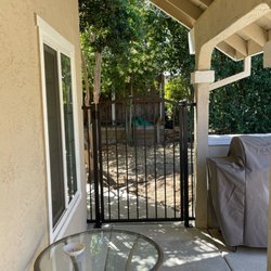 Ornamental Iron Outlet - side gate up to CA pool codes