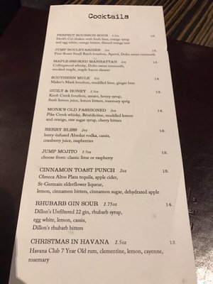 Menu photo 7 Jump Restaurant Toronto, ON