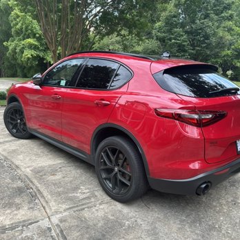 Wax Works Detailing - A beautiful Alfa Romeo Stelvio that we got looking better than ever with our wax and ceramic coating package! - Auto Detailing Near Me Wax Works Detailing - A beautiful Alfa Romeo Stelvio that we got looking better than ever with our wax and ceramic coating package! - Auto Detailing Near Me