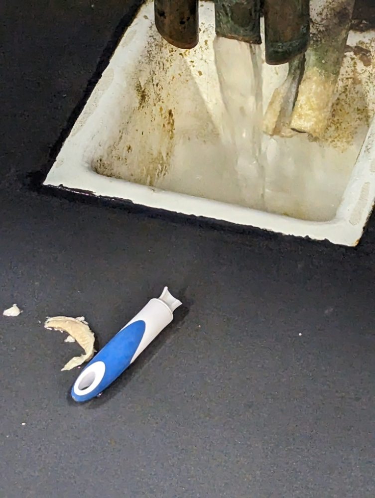 Slide of Main Drain Service