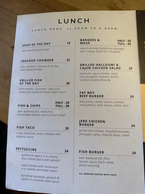 Menu photo 5 Pavilion Lower Hutt, WGN Menu photo 5 Pavilion Lower Hutt, WGN