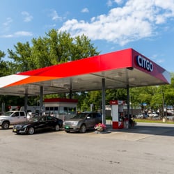 Citgo - Exterior photo of gas station and convenience store.