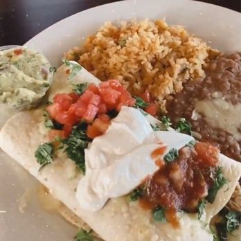 Susto's Taco Bar - Burrito grande with chicken. - Mexican Near Me - Woodstock, Georgia