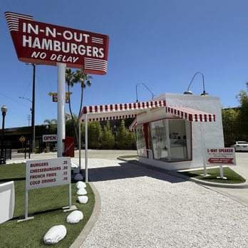 The Original In-N-Out Burger Museum - Replica of the original drive thru - Landmarks & Historical Buildings Near Me - Baldwin Park, California The Original In-N-Out Burger Museum - Replica of the original drive thru - Landmarks & Historical Buildings Near Me - Baldwin Park, California