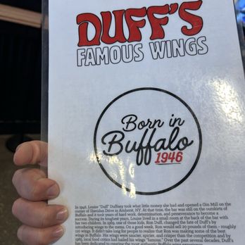 Duff's Famous Wings - Chicken Wings Near Me - Elizabethtown, Kentucky
