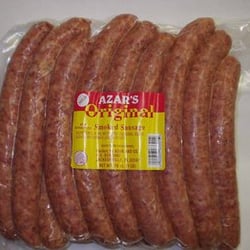 Azar and Company - Mild smoked pork sausage from the original 1954 recipe