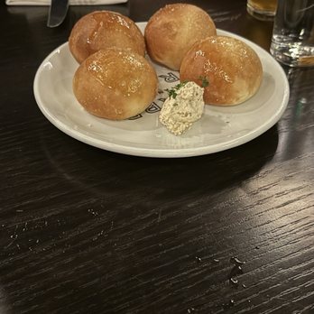 Guard and Grace Modern Steakhouse - Fresh rolls and wasabi butter - New American Near Me - Houston, Texas Guard and Grace Modern Steakhouse - Fresh rolls and wasabi butter - New American Near Me - Houston, Texas