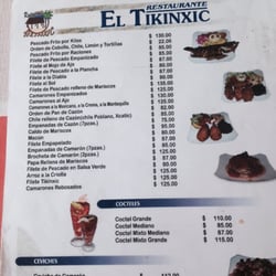 El Tikinxic - Los precios.