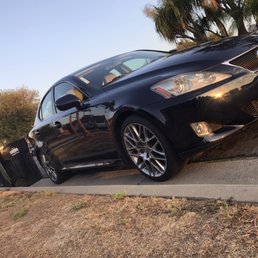 My Lexus feeling much better after a wheel alignment and installation of coil overs